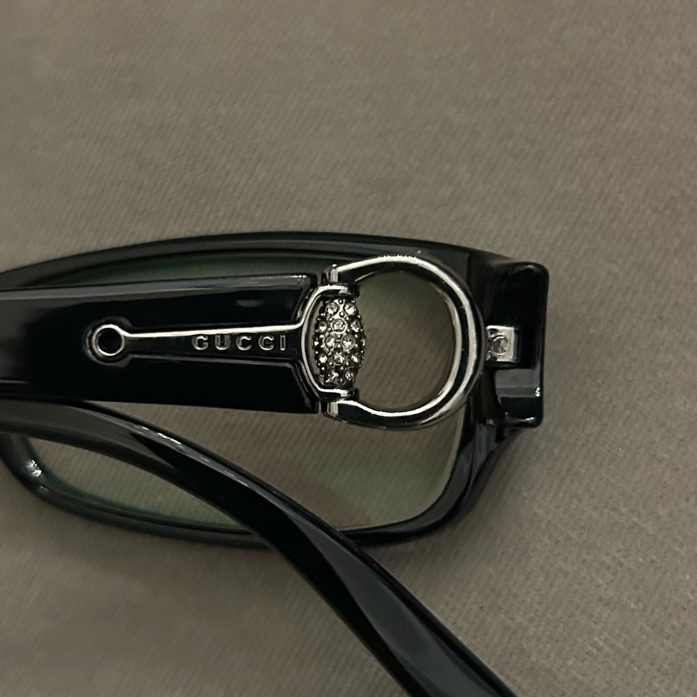 Gucci GG 3558 Horsebit Glasses. EUC with Gucci hard case pictured